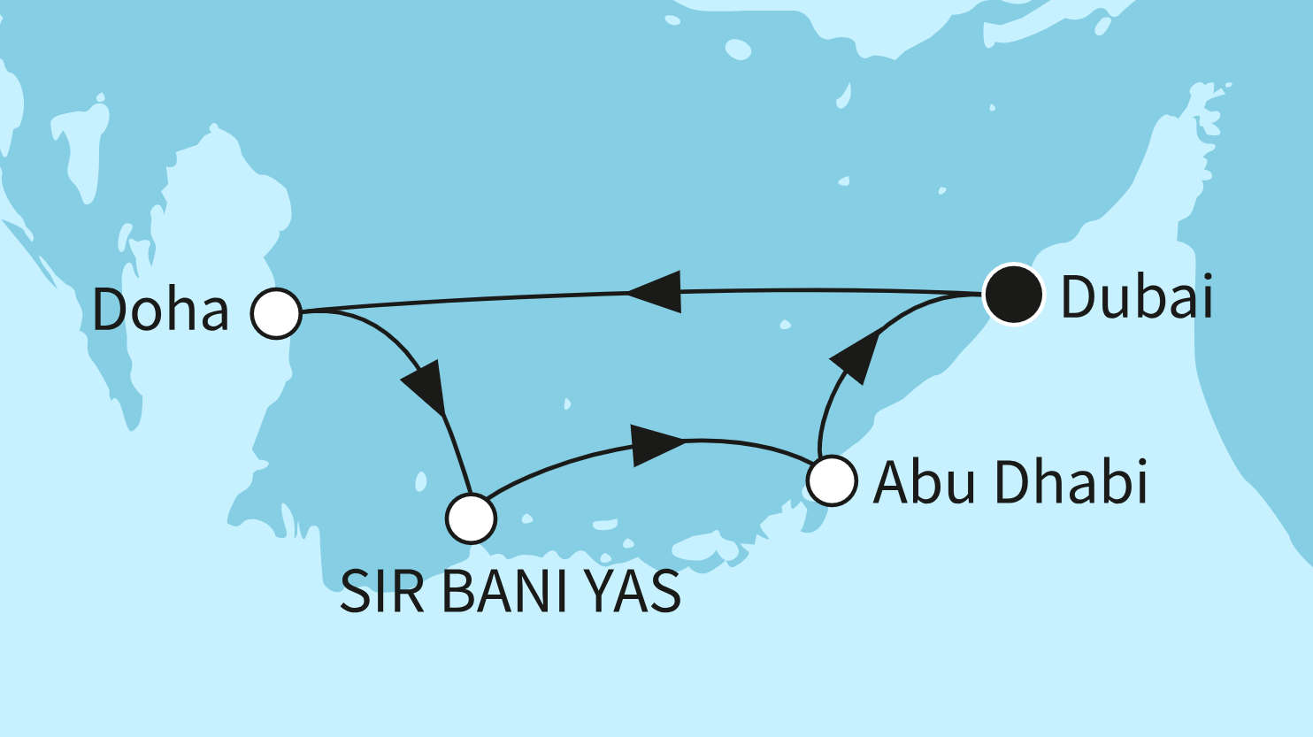 Mein Schiff Orient-Kreuzfahrt Route 2025: Zauber des Orients 3 Mein Schiff Orient-Kreuzfahrt Route 2025: Zauber des Orients 3