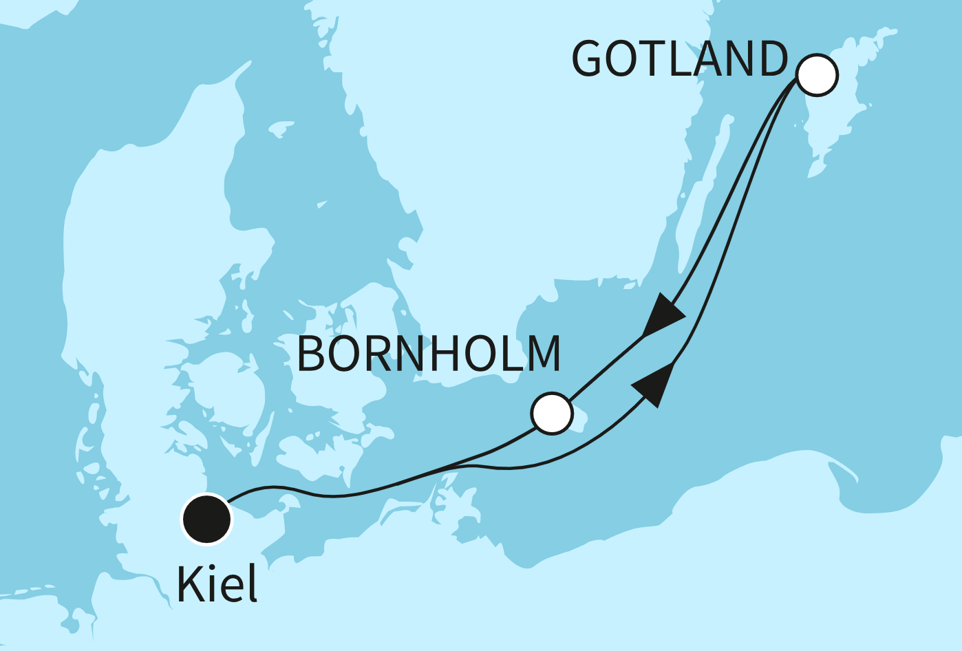 Mein Schiff Ostsee-Kreuzfahrt Route 2025: Kurzreise Skandinavische Inseln Mein Schiff Ostsee-Kreuzfahrt Route 2025: Kurzreise Skandinavische Inseln