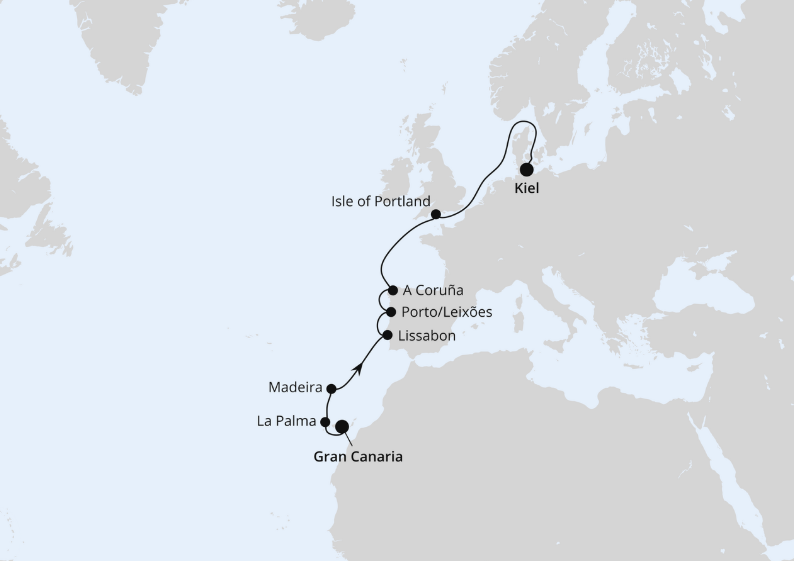 AIDA Kanaren-Kreuzfahrt 2026: Europas Atlantikküste ab Gran Canaria AIDA Kanaren-Kreuzfahrt 2026: Europas Atlantikküste ab Gran Canaria