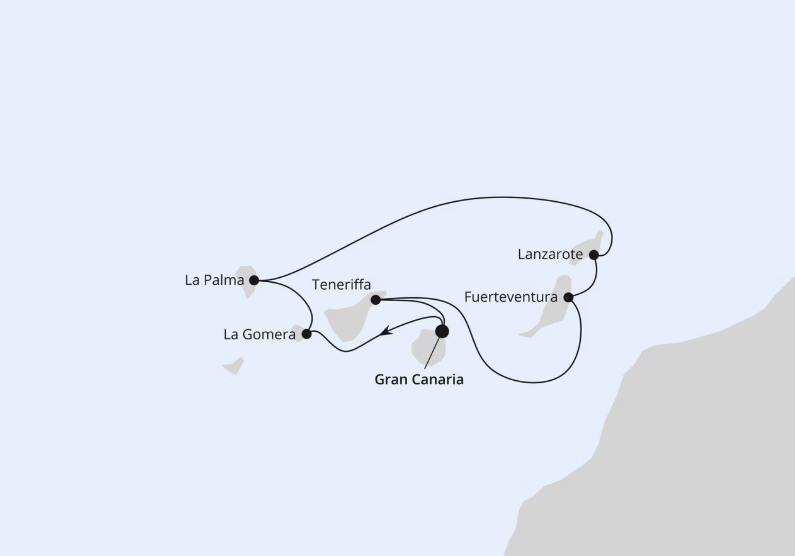 AIDA Kanaren-Kreuzfahrt 2026: Kanaren mit La Gomera AIDA Kanaren-Kreuzfahrt 2026: Kanaren mit La Gomera
