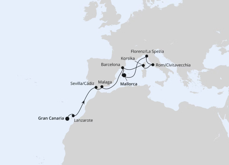 AIDA Kanaren-Kreuzfahrt 2027: Kanaren & Mittelmeer ab Gran Canaria AIDA Kanaren-Kreuzfahrt 2027: Kanaren & Mittelmeer ab Gran Canaria