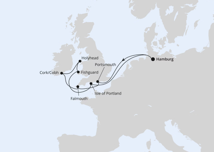 AIDA Nordeuropa-Kreuzfahrt 2026: Großbritannien & Irland ab Hamburg 2 AIDA Nordeuropa-Kreuzfahrt 2026: Großbritannien & Irland ab Hamburg 2