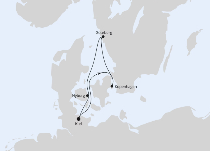 AIDA Nordeuropa-Kreuzfahrt 2026: Kurzreise nach Skandinavien ab Kiel AIDA Nordeuropa-Kreuzfahrt 2026: Kurzreise nach Skandinavien ab Kiel