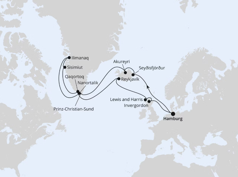 AIDA Nordeuropa-Kreuzfahrt 2027: Island & Grönland ab Hamburg AIDA Nordeuropa-Kreuzfahrt 2027: Island & Grönland ab Hamburg