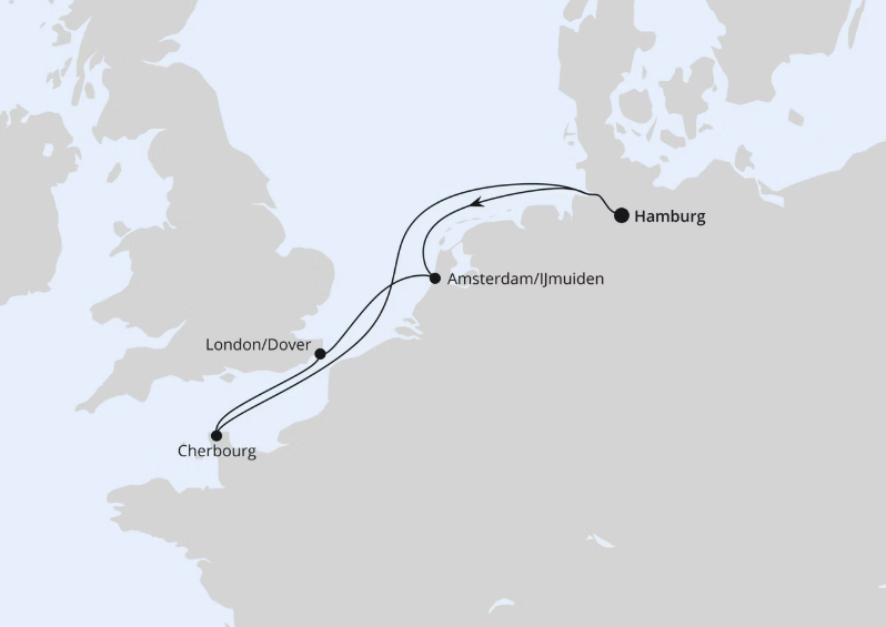 AIDA Nordeuropa-Kreuzfahrt 2027: Kurzreise Metropolen ab Hamburg AIDA Nordeuropa-Kreuzfahrt 2027: Kurzreise Metropolen ab Hamburg