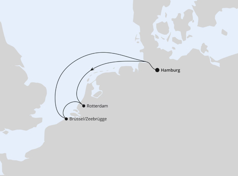 AIDA Nordeuropa-Kreuzfahrt 2027: Kurzreise nach Niederlande & Belgien ab Hamburg AIDA Nordeuropa-Kreuzfahrt 2027: Kurzreise nach Niederlande & Belgien ab Hamburg