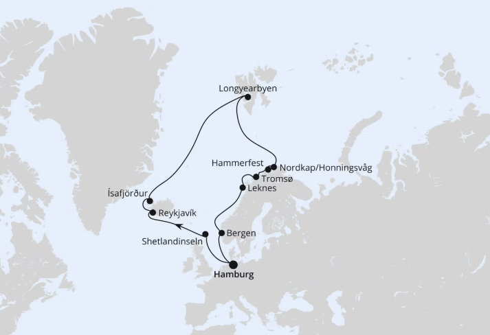 AIDA Norwegen-Kreuzfahrt 2026: Highlights am Polarkreis ab Hamburg AIDA Norwegen-Kreuzfahrt 2026: Highlights am Polarkreis ab Hamburg