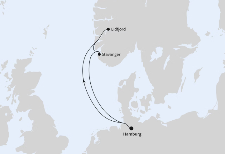 AIDA Norwegen-Kreuzfahrt 2026: Kurzreise nach Norwegen ab Hamburg AIDA Norwegen-Kreuzfahrt 2026: Kurzreise nach Norwegen ab Hamburg