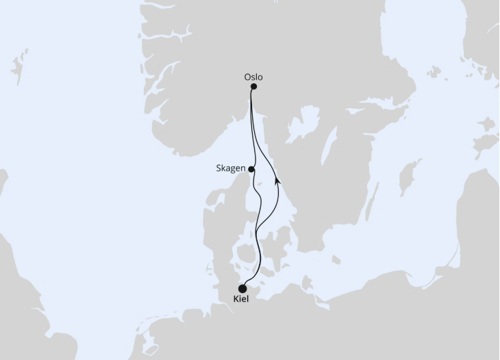 AIDA Norwegen-Kreuzfahrt 2026: Kurzreise nach Oslo & Skagen ab Kiel AIDA Norwegen-Kreuzfahrt 2026: Kurzreise nach Oslo & Skagen ab Kiel
