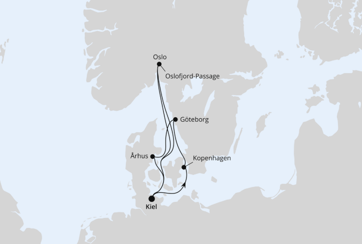 AIDA Norwegen-Kreuzfahrt 2026: Skandinavische Städte mit Skifestival ab Kiel AIDA Norwegen-Kreuzfahrt 2026: Skandinavische Städte mit Skifestival ab Kiel