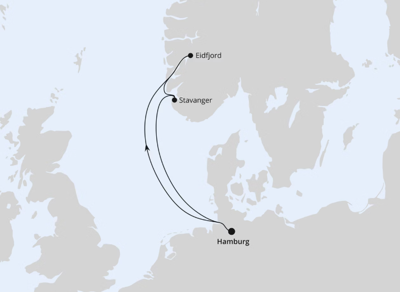 AIDA Norwegen-Kreuzfahrt 2027: Kurzreise nach Norwegen ab Hamburg AIDA Norwegen-Kreuzfahrt 2027: Kurzreise nach Norwegen ab Hamburg