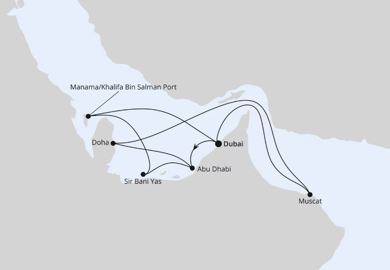 AIDA Orient-Kreuzfahrt 2026: Große Orient-Reise ab Dubai AIDA Orient-Kreuzfahrt 2026: Große Orient-Reise ab Dubai