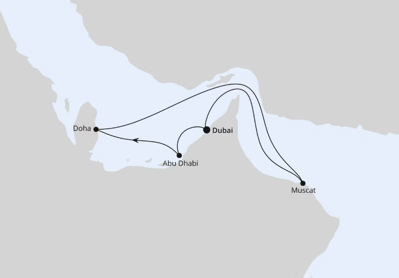 AIDA Orient-Kreuzfahrt 2027: Orient mit Oman ab Dubai 1 AIDA Orient-Kreuzfahrt 2027: Orient mit Oman ab Dubai 1