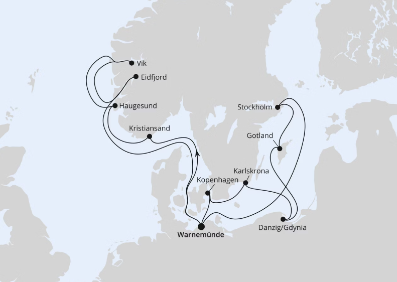 AIDA Ostsee-Kreuzfahrt 2026: Highlights der Nord- und Ostseeküste 1 AIDA Ostsee-Kreuzfahrt 2026: Highlights der Nord- und Ostseeküste 1