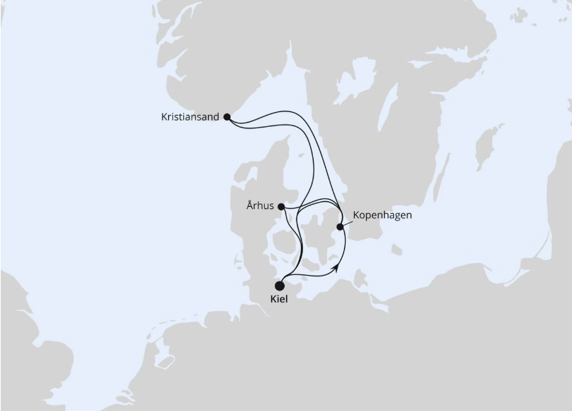 AIDA Ostsee-Kreuzfahrt 2026: Skandinavien mit Kopenhagen ab Kiel AIDA Ostsee-Kreuzfahrt 2026: Skandinavien mit Kopenhagen ab Kiel