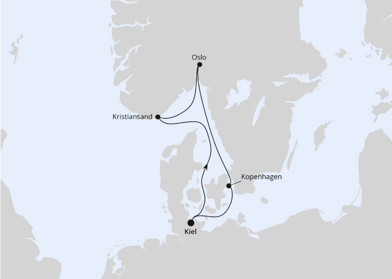 AIDA Ostsee-Kreuzfahrt 2026: Skandinavische Städte ab Kiel AIDA Ostsee-Kreuzfahrt 2026: Skandinavische Städte ab Kiel
