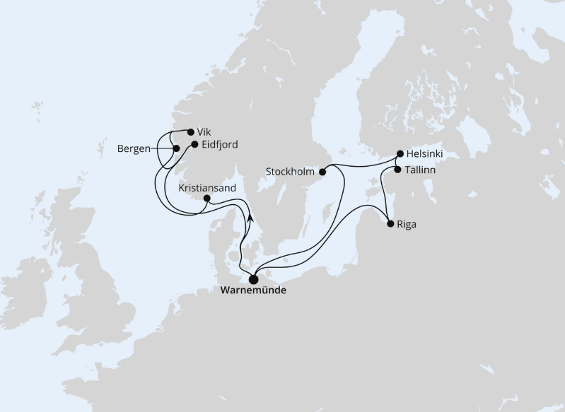 AIDA Ostsee-Kreuzfahrt 2027: Highlights der Nord- und Ostseeküste 2 AIDA Ostsee-Kreuzfahrt 2027: Highlights der Nord- und Ostseeküste 2