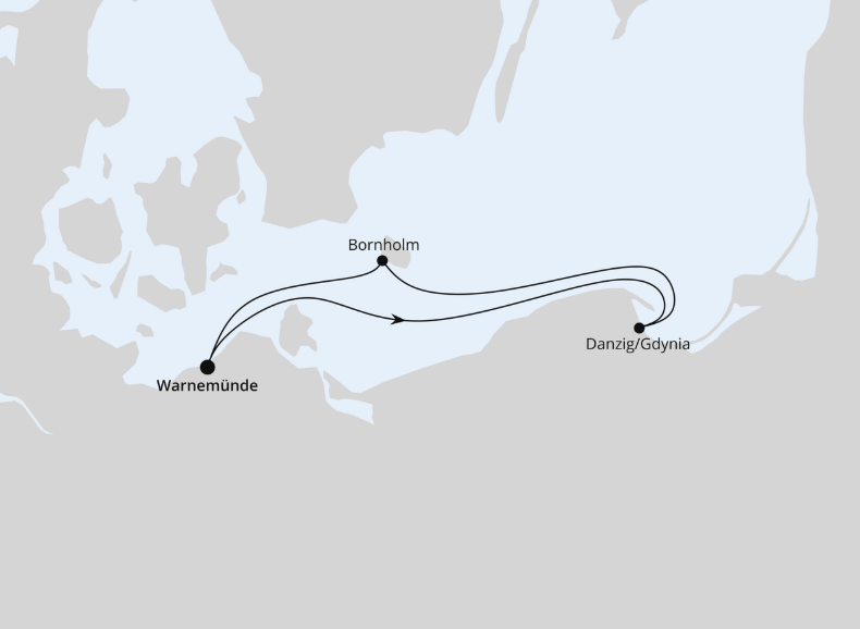 AIDA Ostsee-Kreuzfahrt 2027: Kurzreise zu Ostern ab Warnemünde AIDA Ostsee-Kreuzfahrt 2027: Kurzreise zu Ostern ab Warnemünde