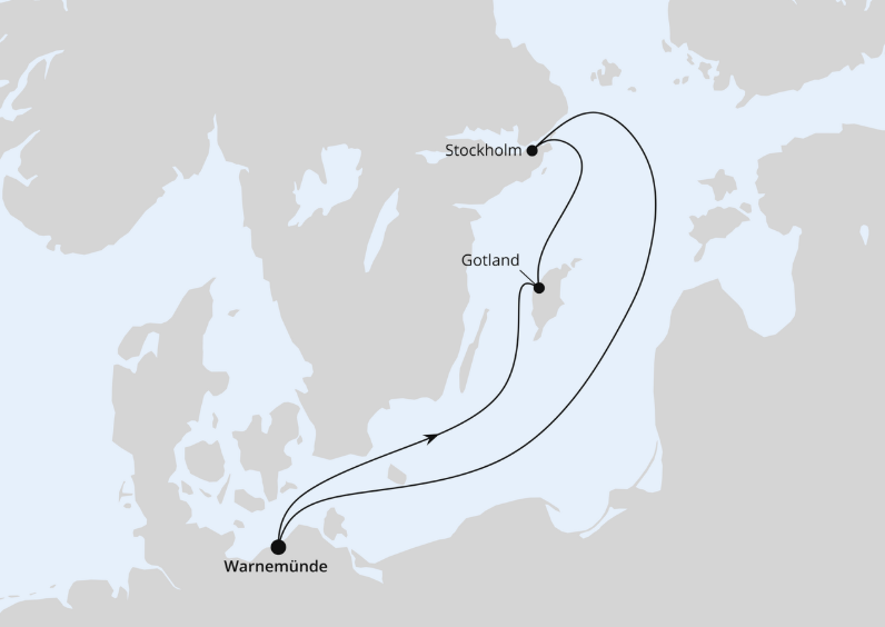 AIDA Ostsee-Kreuzfahrt 2027: Kurzreise nach Schweden ab Warnemünde 1 AIDA Ostsee-Kreuzfahrt 2027: Kurzreise nach Schweden ab Warnemünde 1