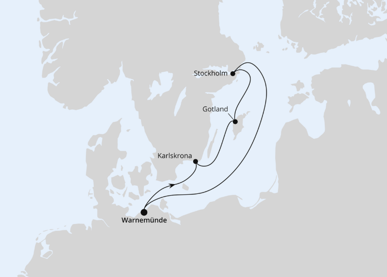 AIDA Ostsee-Kreuzfahrt 2027: Kurzreise nach Schweden ab Warnemünde 2 AIDA Ostsee-Kreuzfahrt 2027: Kurzreise nach Schweden ab Warnemünde 2