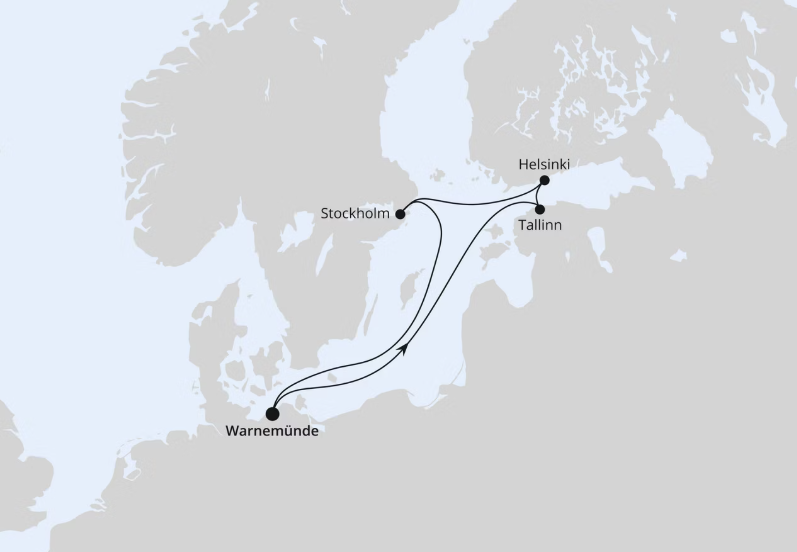 AIDA Ostsee-Kreuzfahrt 2027: Ostsee ab Warnemünde 2 AIDA Ostsee-Kreuzfahrt 2027: Ostsee ab Warnemünde 2