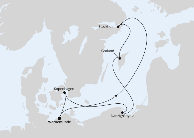 AIDA Ostsee-Kreuzfahrt 2027: Schweden, Polen & Dänemark ab Warnemünde AIDA Ostsee-Kreuzfahrt 2027: Schweden, Polen & Dänemark ab Warnemünde