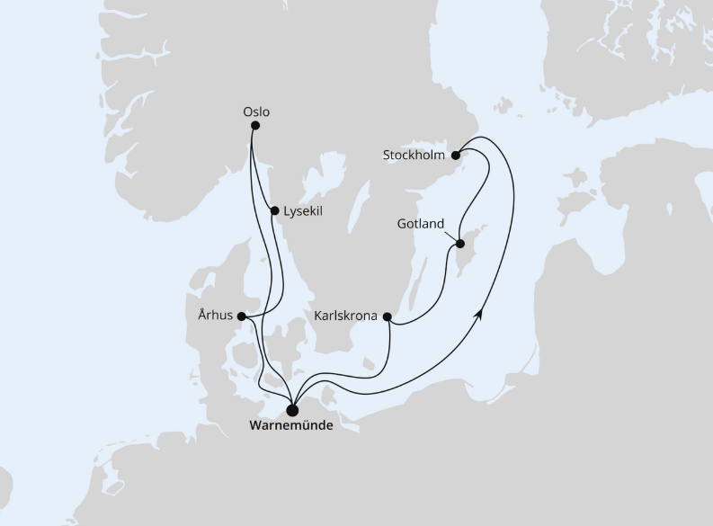 AIDA Ostsee-Kreuzfahrt 2027: Städte der Ostsee ab Warnemünde 2 AIDA Ostsee-Kreuzfahrt 2027: Städte der Ostsee ab Warnemünde 2