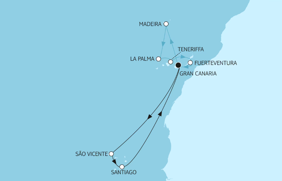 Mein Schiff Kanaren-Kreuzfahrt 2026: Kanaren mit Kapverdischen Inseln 2 Mein Schiff Kanaren-Kreuzfahrt 2026: Kanaren mit Kapverdischen Inseln 2
