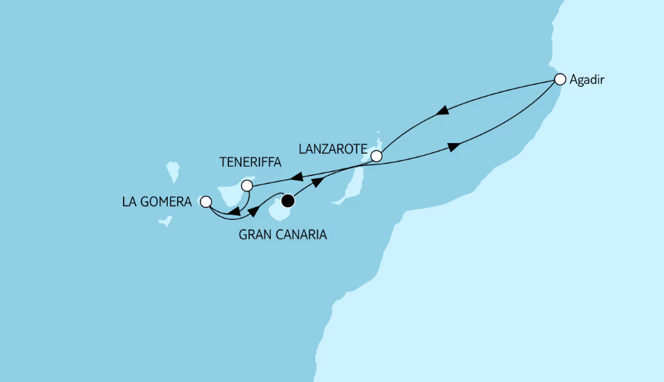 Mein Schiff Kanaren-Kreuzfahrt 2026: Kanaren mit Marokko Mein Schiff Kanaren-Kreuzfahrt 2026: Kanaren mit Marokko