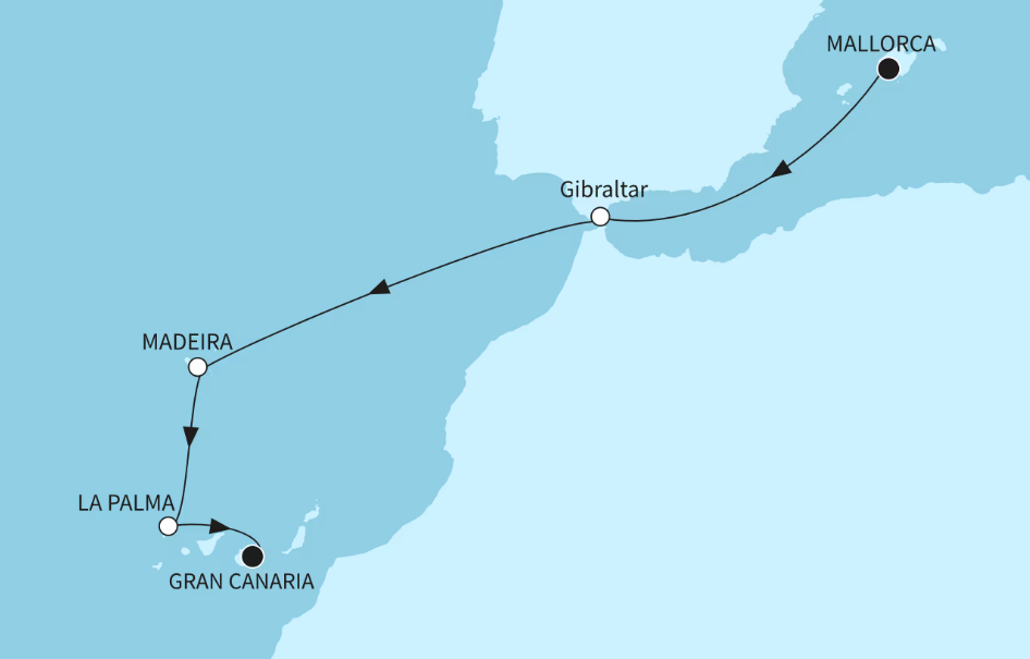 Mein Schiff Kanaren-Kreuzfahrt 2026: Naturschätze der Kanaren und Madeira Mein Schiff Kanaren-Kreuzfahrt 2026: Naturschätze der Kanaren und Madeira
