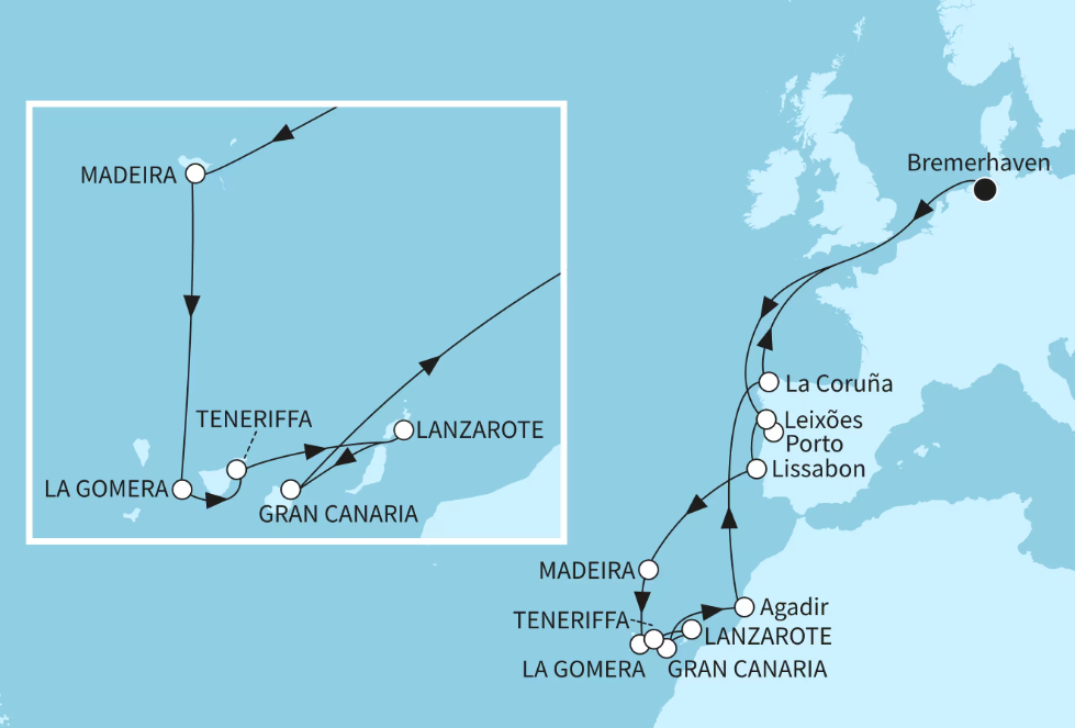 Mein Schiff Kanaren-Kreuzfahrt 2026: Zeitlose Kanaren Mein Schiff Kanaren-Kreuzfahrt 2026: Zeitlose Kanaren