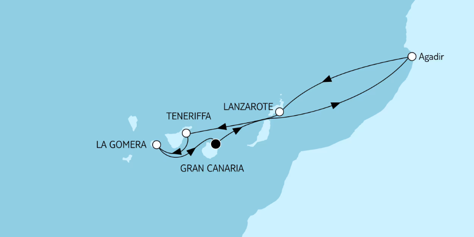 Mein Schiff Kanaren-Kreuzfahrt 2027: Kanaren mit Marokko 2 Mein Schiff Kanaren-Kreuzfahrt 2027: Kanaren mit Marokko 2