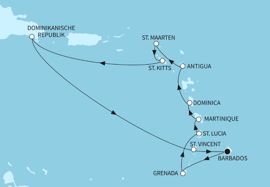 Mein Schiff Karibik-Kreuzfahrt 2026: Karibische Inseln Mein Schiff Karibik-Kreuzfahrt 2026: Karibische Inseln