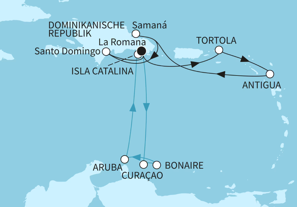 Mein Schiff Karibik-Kreuzfahrt 2026: Karibische Inselnwelt Mein Schiff Karibik-Kreuzfahrt 2026: Karibische Inselnwelt
