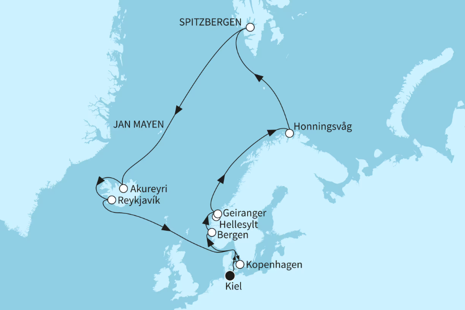 Mein Schiff Norwegen-Kreuzfahrt 2026: Große Abwechslung im Hohen Norden Mein Schiff Norwegen-Kreuzfahrt 2026: Große Abwechslung im Hohen Norden