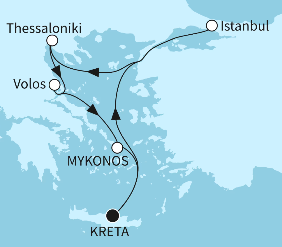 Mein Schiff Östliches Mittelmeer-Kreuzfahrt 2027: Östliches Mittelmeer mit Istanbul 2 Mein Schiff Östliches Mittelmeer-Kreuzfahrt 2027: Östliches Mittelmeer mit Istanbul 2