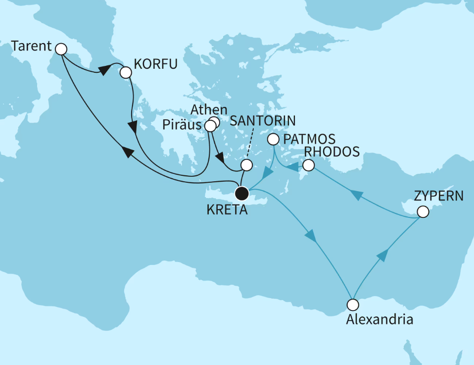 Mein Schiff Östliches Mittelmeer-Kreuzfahrt 2027: Vielfalt des Östlichen Mittelmeers 2 Mein Schiff Östliches Mittelmeer-Kreuzfahrt 2027: Vielfalt des Östlichen Mittelmeers 2