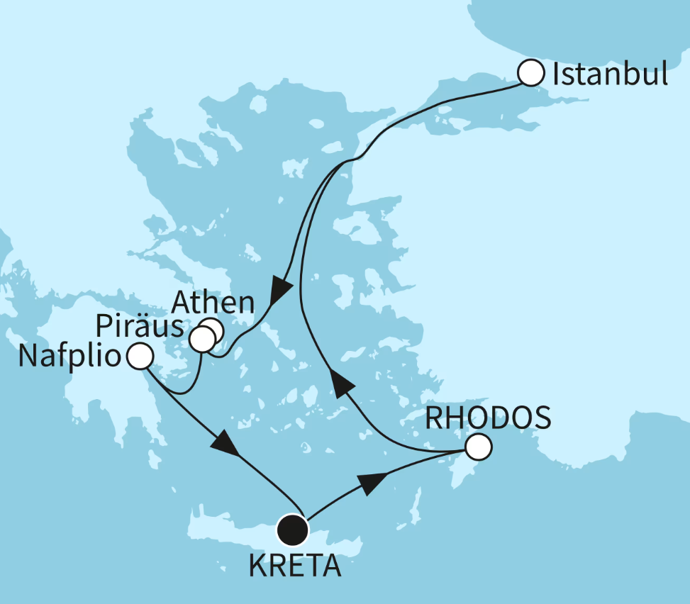 Mein Schiff Östliches Mittelmeer-Kreuzfahrt 2027: Vielfalt des Östlichen Mittelmeers 3 Mein Schiff Östliches Mittelmeer-Kreuzfahrt 2027: Vielfalt des Östlichen Mittelmeers 3