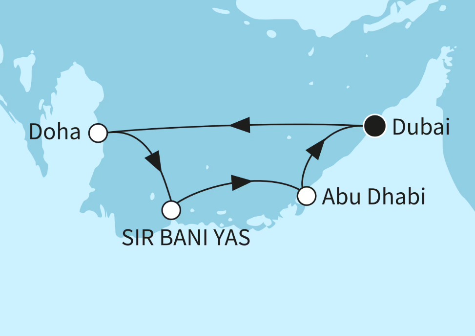Mein Schiff Orient-Kreuzfahrt 2027: Zauber des Orients Mein Schiff Orient-Kreuzfahrt 2027: Zauber des Orients