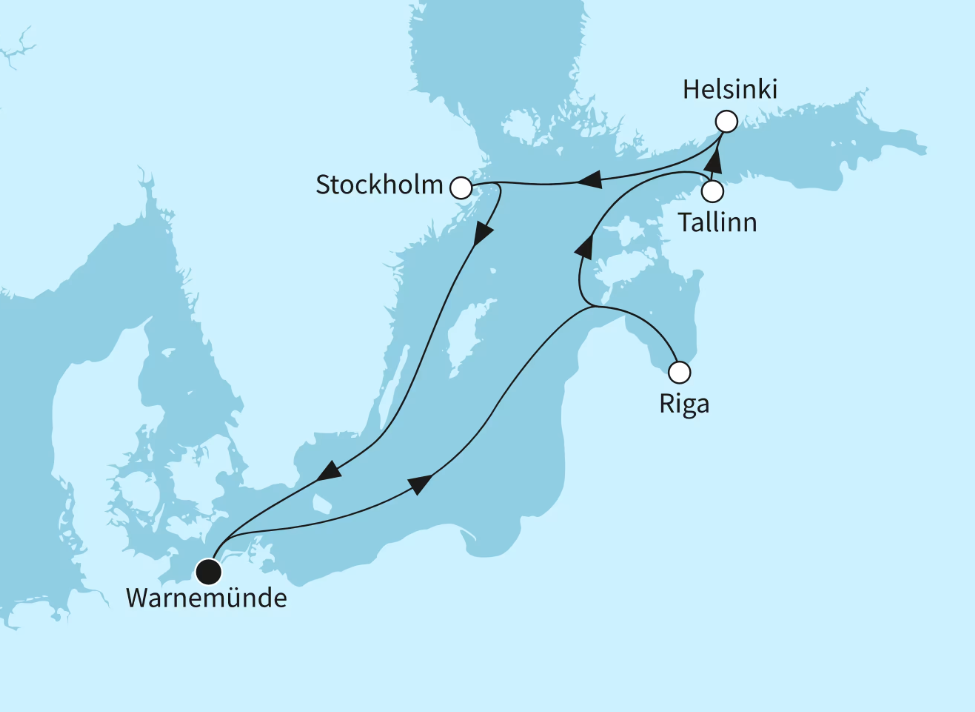 Mein Schiff Ostsee-Kreuzfahrt 2026: Metropolen der Ostsee Mein Schiff Ostsee-Kreuzfahrt 2026: Metropolen der Ostsee