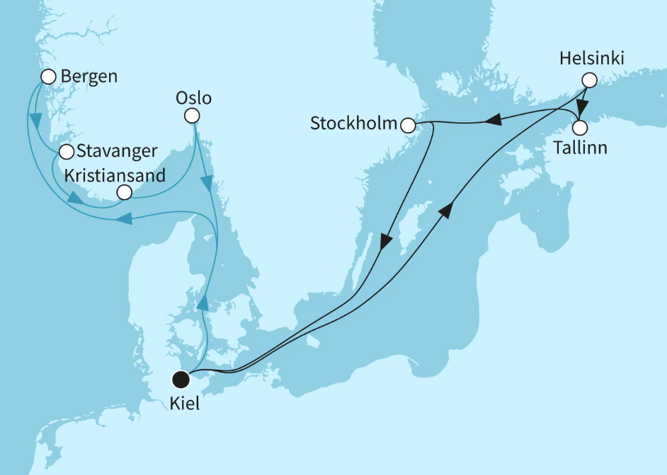 Mein Schiff Ostsee-Kreuzfahrt 2026: Zauberhaftes Norwegen und Ostseemetropolen Mein Schiff Ostsee-Kreuzfahrt 2026: Zauberhaftes Norwegen und Ostseemetropolen