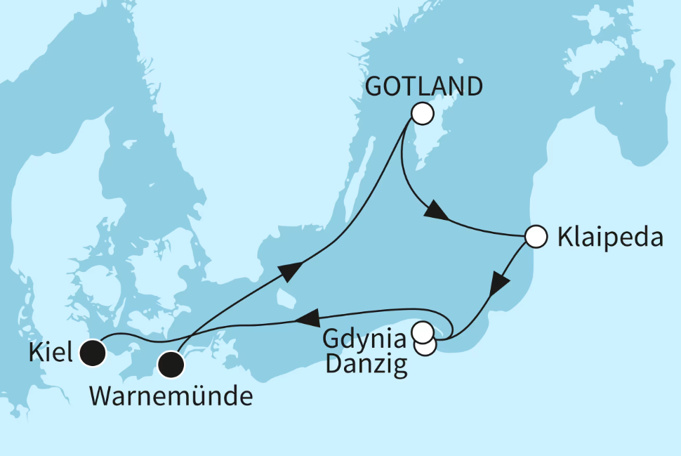 Mein Schiff Ostsee-Kreuzfahrt 2027: Kleine Juwelen der Ostsee Mein Schiff Ostsee-Kreuzfahrt 2027: Kleine Juwelen der Ostsee