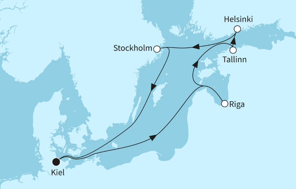 Mein Schiff Ostsee-Kreuzfahrt 2027: Metropolen der Ostsee 3 Mein Schiff Ostsee-Kreuzfahrt 2027: Metropolen der Ostsee 3
