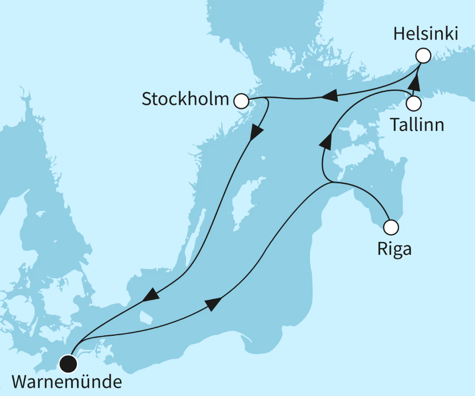 Mein Schiff Ostsee-Kreuzfahrt 2027: Metropolen der Ostsee Mein Schiff Ostsee-Kreuzfahrt 2027: Metropolen der Ostsee