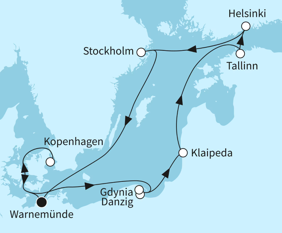 Mein Schiff Ostsee-Kreuzfahrt 2027: Sommerträume in der Ostsee Mein Schiff Ostsee-Kreuzfahrt 2027: Sommerträume in der Ostsee