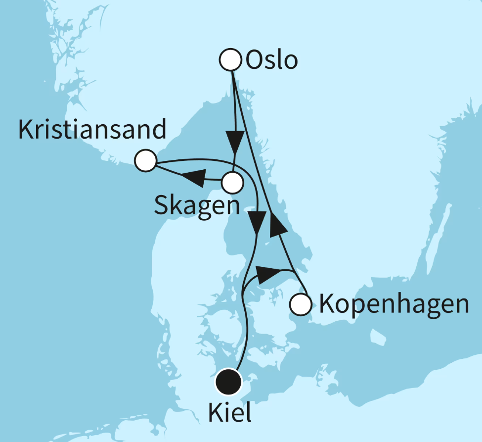 Mein Schiff Ostsee-Kreuzfahrt 2027: Stippvisite ins Nordland Mein Schiff Ostsee-Kreuzfahrt 2027: Stippvisite ins Nordland