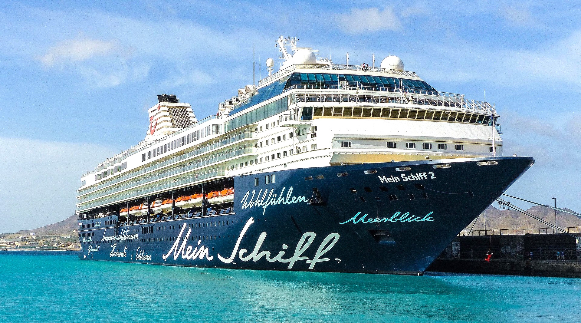 Mein Schiff 2 Routen