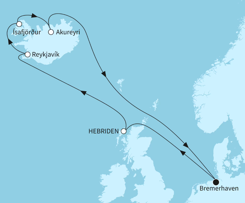 Mein Schiff Nordeuropa-Kreuzfahrt 2027: Islands Naturwunder 2 Mein Schiff Nordeuropa-Kreuzfahrt 2027: Islands Naturwunder 2