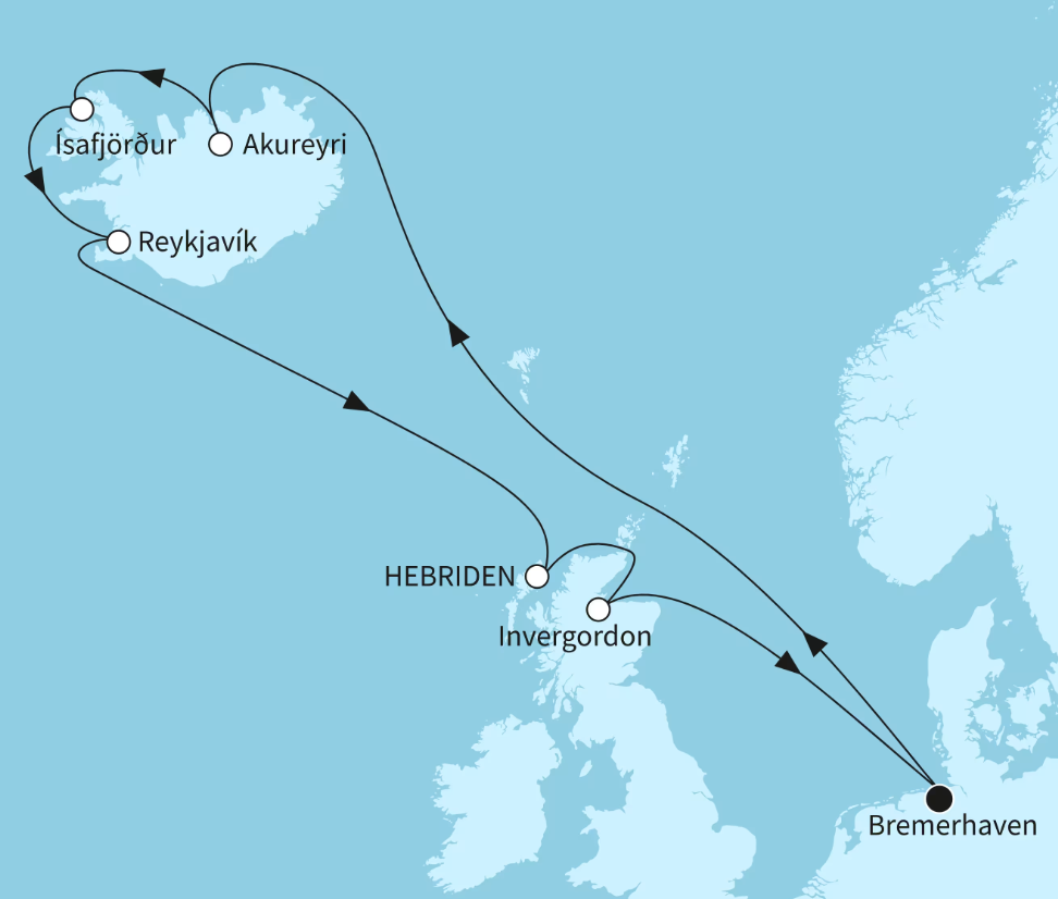 Mein Schiff Nordeuropa-Kreuzfahrt 2027: Islands Naturwunder Mein Schiff Nordeuropa-Kreuzfahrt 2027: Islands Naturwunder