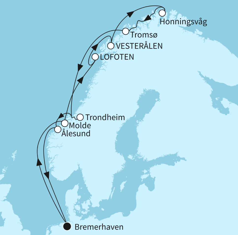 Mein Schiff Norwegen-Kreuzfahrt 2027: Fjordland Norwegen 2 Mein Schiff Norwegen-Kreuzfahrt 2027: Fjordland Norwegen 2